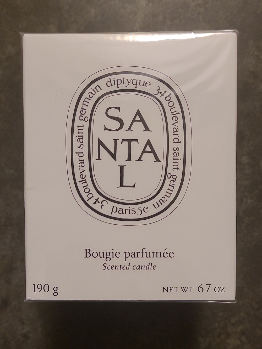 DIPTYQUE SANTAL CANDLE 6.7OZ.